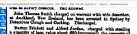 John Smith possible charge of wife desertion.